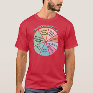 T-shirt Vous pouvez demander à vos amis un graphique à sec