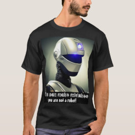 T-shirt Vous pouvez faire des erreurs, vous n'êtes pas un 