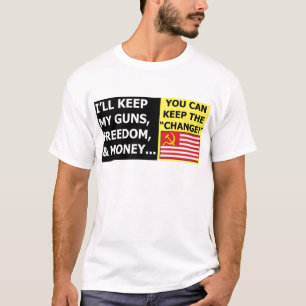 T-shirt Vous pouvez garder le changement
