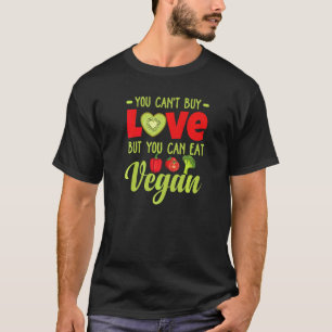 T-shirt Vous pouvez manger vegan Cute légumes vegan