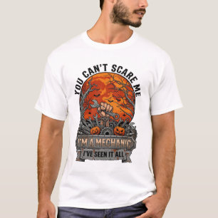T-shirt Vous pouvez me faire peur Mécanicien Clé à main Ci