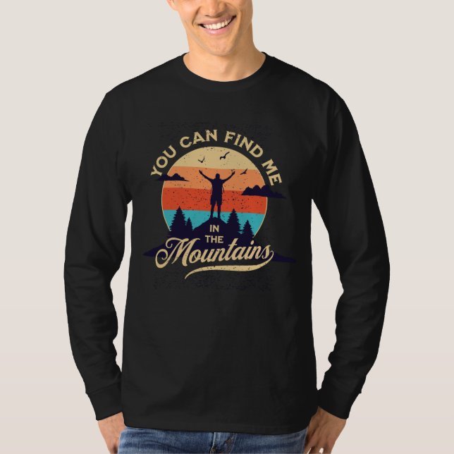 T-SHIRT VOUS POUVEZ ME TROUVER DANS LA RANDONNÉE DES MONTA (Devant)