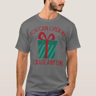 T-shirt Vous Pouvez Ouvrir Mon Forfait À Tout Moment Noël 