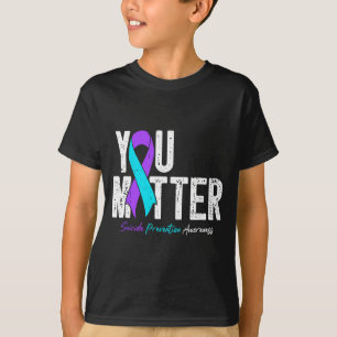 T-shirt Vous Prévention de la Santé Mentale Suicide Sensib