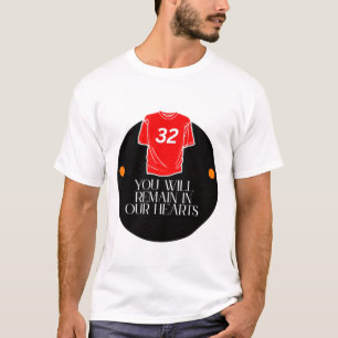 T-shirt Vous resterez dans nos coeurs rudi johnson
