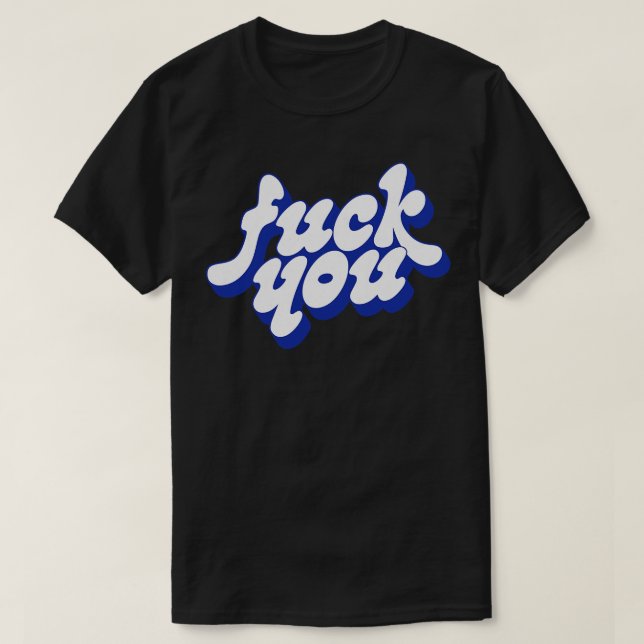 T-shirt Vous Rude Typographie Citation Conception (Design devant)