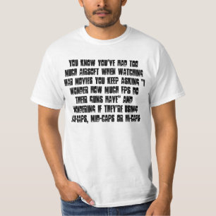 T-shirt vous savez que vous avez devez beaucoup d'airsoft