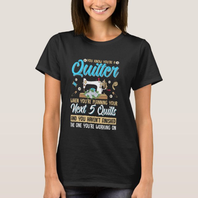 T-shirt Vous savez que vous êtes un chasseur quand vous pl (Devant)