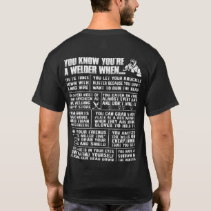 T-shirt Vous Savez Que Vous Êtes Un Soudeur, Un Soudeur, U