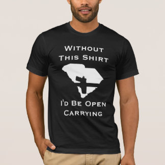 T-shirt Vous seriez transport ouvert, sans cette chemise