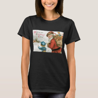 T-shirt Vous souhaitant la joie de Noël par Ellen Clapsadd