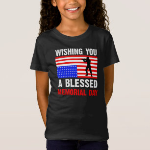 T-Shirt Vous souhaite un Memorial Day béni