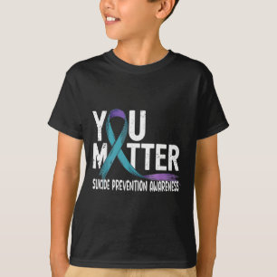 T-shirt Vous soutenez la sensibilisation à la prévention d