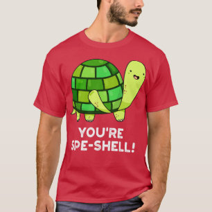 T-shirt Vous Speshell Cute Animal Tortoise Pun 1
