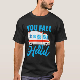 T-shirt Vous tombez, nous remorquons Conception pour une é