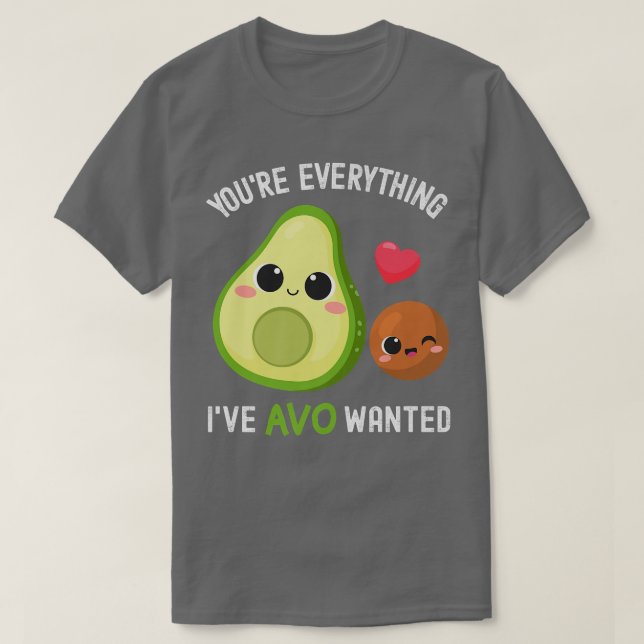 T-shirt Vous Tout AVO Recherché Funny Avocado (Design devant)