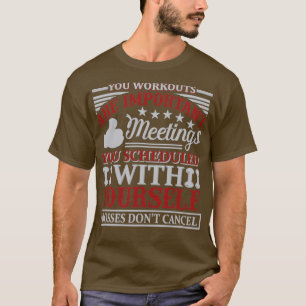 T-shirt VOUS TRAVAILLEZ sont importantsFitness Motivationa