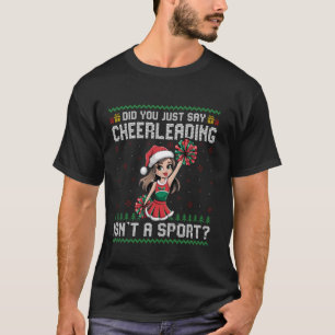 T-shirt Vous Veniez De Dire Chevrolet Pom-pom girl laid Ch