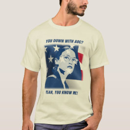 T-shirt Vous vers le bas avec AOC ?