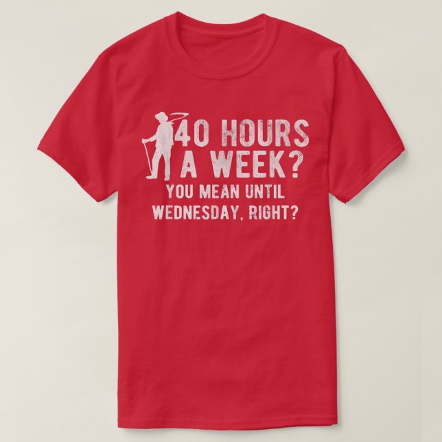 T-shirt Vous Voulez Dire Jusqu'À Mercredi Droit Agricole A (Design devant)