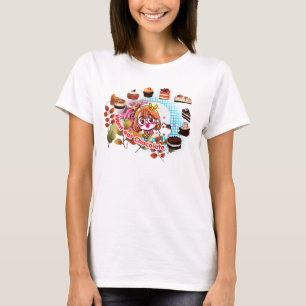 T-shirt Vous voulez manger Chocolat Cake Femmes Chemise