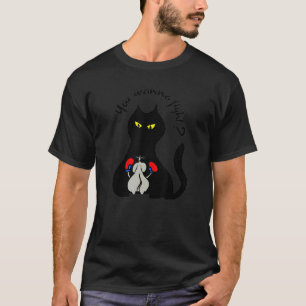 T-shirt Vous voulez vous battre Mèmes pour souris et chat