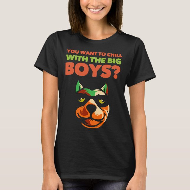 T-shirt Vous Voulez Vous Rafraîchir Avec Les Gros Garçons (Devant)