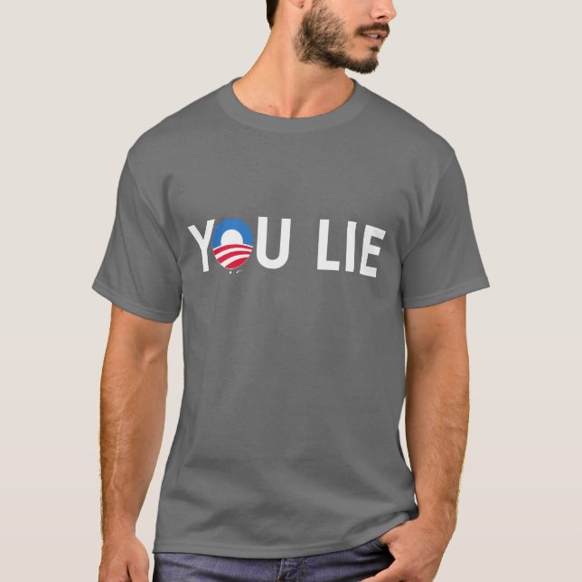 T-shirt Vous vous trouvez blanc d'adhésif pour pare-chocs (Devant)