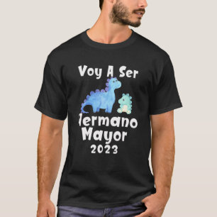 T-shirt Voy A Ser Hermano Mayor 2023 Anuncio De Embarazo D