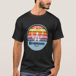 T-shirt Voyage à Branson Vacances dans le Missouri Randonn