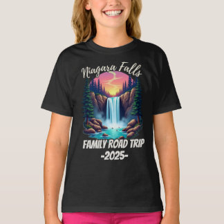 T-shirt Voyage à Niagara Falls en famille Road Trip hommes