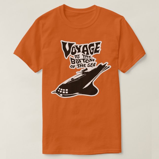 T-shirt Voyage au fond de la mer (Design devant)