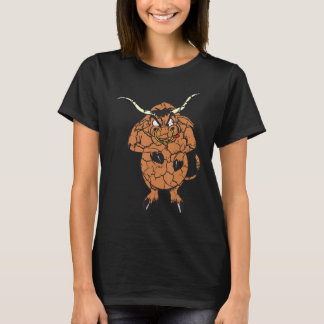 T-shirt Voyage au zoo animal Animaux préférés Taureau en d