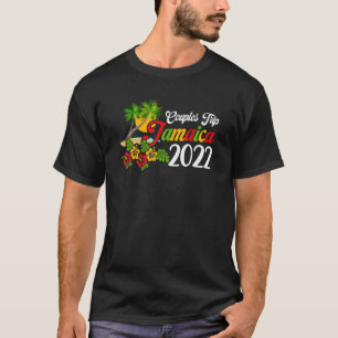 T-shirt Voyage Couples 2022 Jamaïque Caraïbes Famille Vaca