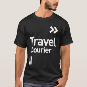T-shirt Voyage Courrier Cadeau Funny Titre du travail Prof