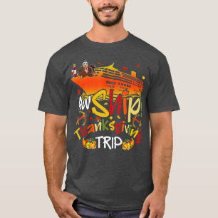 T-shirt Voyage d'action de grâces Famille V