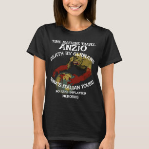 T-SHIRT VOYAGE DANS LA MACHINE À TEMPS ANZIO MORT ALLEMAND