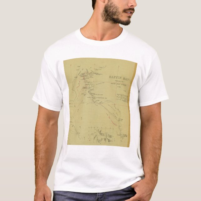 T-shirt Voyage de baie de Baffin (Devant)