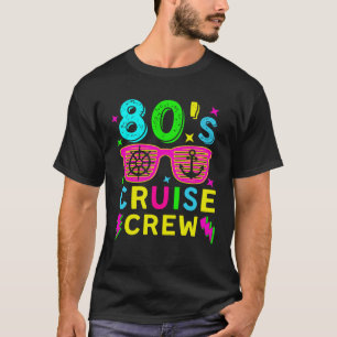 T-shirt Voyage de croisière 1980s Retro Style Costume 80's