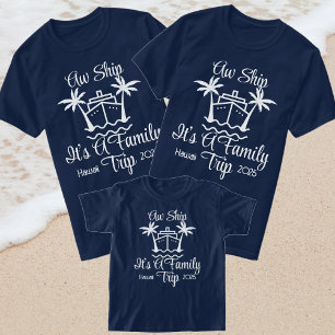 T-shirt Voyage De Croisière Familiale 2025 Voyage De Vacan