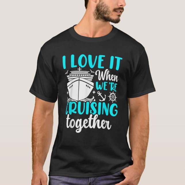 T-shirt Voyage de croisière - Vacances d'été Famille G (Devant)