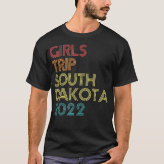 T-shirt Voyage de filles 2022 South Dakota Vacation Corres