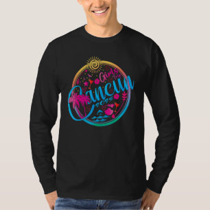 T-shirt Voyage de filles 2023 Cancun Mexique Matching Girl