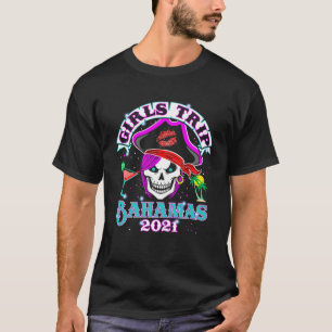 T-shirt Voyage de filles Bahamas 2021 Bachelorette Party V
