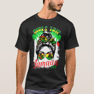 T-shirt Voyage De Filles Jamaïque 2023 Pour Le Week-End Fe