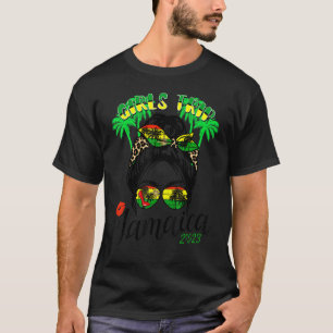 T-shirt Voyage De Filles Jamaïque 2023 Pour Le Week-End Fe