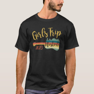 T-shirt Voyage de filles Nashville 2023 Guitare Guitariste