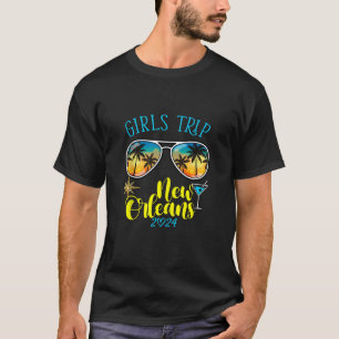 T-shirt Voyage de filles Nouvelle-Orléans 2024 Week-end po