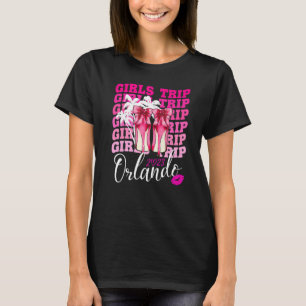 T-shirt Voyage de filles Orlando 2023 Week-end pour femmes