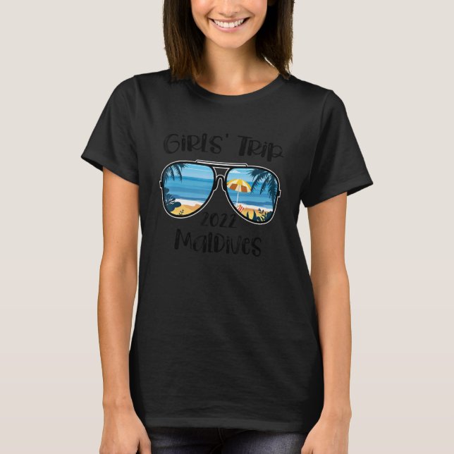 T-shirt Voyage de filles Télécharger Terminé 2022 Lunettes (Devant)